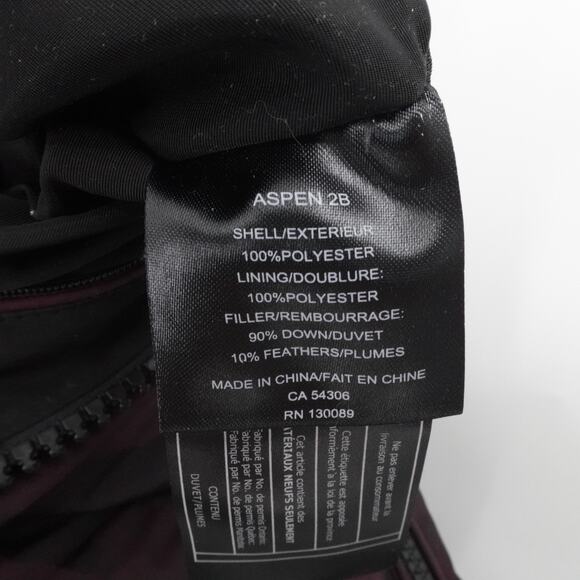 Jared Lang Vest Mens Large Purple‎ Camo Full Zip Down Filled City Urban Preppy - Picture 11 of 12